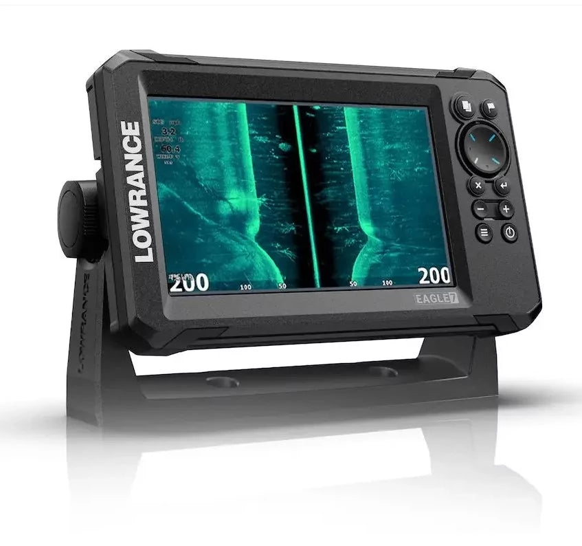 Lowrance EAGLE-7 TripleShot HD Fish Finder + Chartplotter (7")