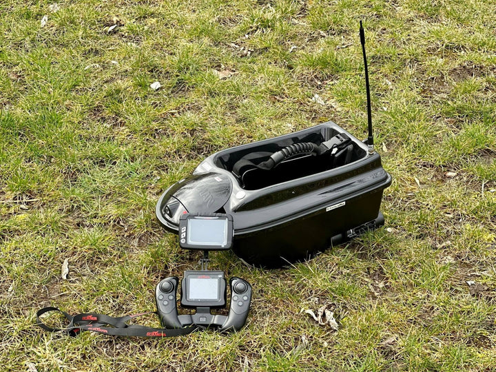 Boatman Actor PLUS PRO GPS Bait Boat with Sonar – Black Edition