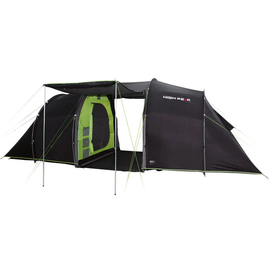 High Peak Tauris 6-Person Family Tent – Dark Grey/Green (924085)