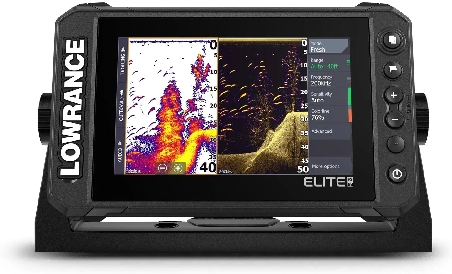 Lowrance Elite FS 7 Fish Finder + Chartplotter with Active Imaging 3-in-1 (7")
