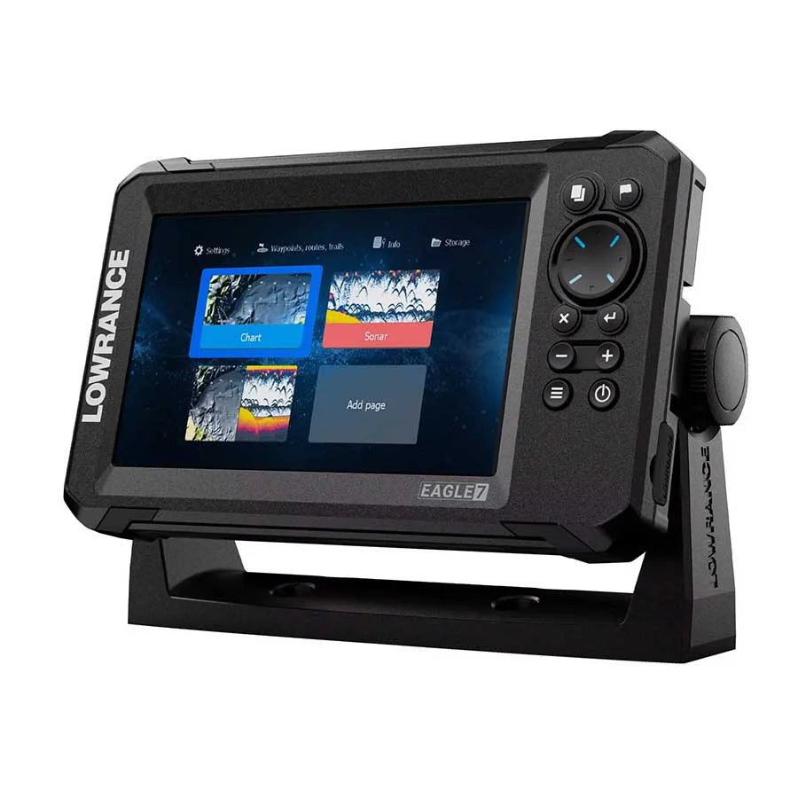 Lowrance EAGLE-7 SplitShot HD Fish Finder + Chartplotter (7")