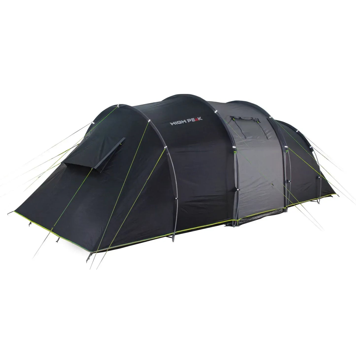 High Peak Tauris 6-Person Family Tent – Dark Grey/Green (924085)